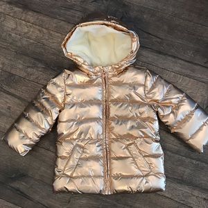 NWT GYMBOREE BABY GIRL’s  COAT Gold Sz18-24mo